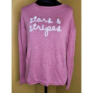 Marled Stars and Stripes‎ Sweater
